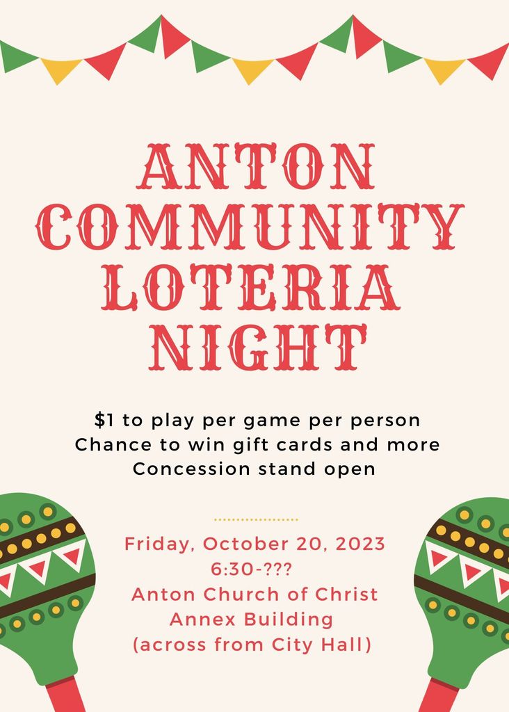 Anton Loteria Night 